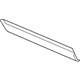 Ford FB5Z-7820878-AB Lower Molding, Carbon Black, Front Passenger Side