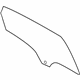 Ford CP9Z-5825712-A Door Glass, Rear Passenger Side