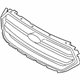 Ford GJ5Z-8200-AA Grille, Black, Front Upper