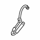 Ford C1BZ-2282-A Flex Hose, Driver Side