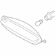 Ford JR3Z-15500-A Backup Lamp, Rear
