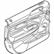 Ford DE9Z-7423942-AA Door Trim Panel, Charcoal, Passenger Side