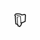 Ford -W713068-S300 Applique Clip, Front