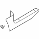 Ford BT4Z-7813208-AA Front Sill Plate, Charcoal, Passenger Side