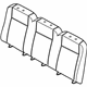 Ford HK4Z-9966600-CX Seat Back Cover, Rear