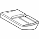 Ford CV6Z-5863841-A Seat Cushion Pad, Rear Driver Side