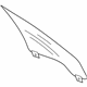 Ford DP5Z-5421411-B Door Glass, Driver Side