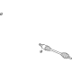 Ford LX6Z-4K139-A Axle Shafts, Rear Driver Side