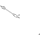 Ford LX6Z-4K138-A Axle Shafts, Rear