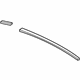 Ford YL8Z-78046B80-AA Upper Seal, Passenger Side