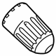 Ford DR3Z-1A163-A Valve Stem Cap, Gray