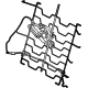Ford BK2Z-6164842-B Lumbar Adjuster, Front Passenger Side