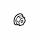Ford -N801193-S102 Hinge Nut