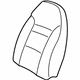 Ford BC2Z-1564416-BA Seat Back Cover, Front Passenger Side