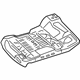 Ford 8W7Z-5463100-A Seat Frame, Front Passenger Side