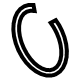 Ford L1MZ-3B498-F Drive Axle Lock Ring, Inner