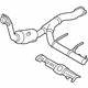 Ford FL3Z-5E212-R Catalytic Converter, Passenger Side
