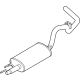 Ford GL3Z-5230-A Muffler, Front