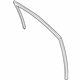 Ford JL1Z-7821596-E Run Channel, Front Passenger Side