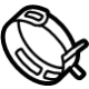 Ford -W527387-S444 Lower Hose Clamp