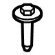 Ford -W720131-S439 Hinge Upper Bolt