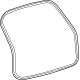 Ford LC5Z-78404A06-A Surround Weatherstrip