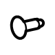 Ford -W703283-S450B Pivot Bolt, Rear Upper