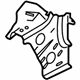 Ford 8A8Z-16D118-A Inner Reinforcement, Passenger Side