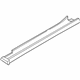 Ford DT1Z-5810176-AC Front Rocker Molding, Passenger Side