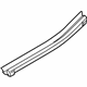 Ford FL3Z-1825860-B Belt Weatherstrip, Rear Inner Passenger Side