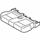 Ford HK4Z-9963804-AAU Cushion Cover, Charcoal, Rear Center