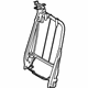 Ford BK3Z-99613A38-T Seat Back Frame, Passenger Side