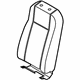 Ford HK4Z-9966600-AR Seat Back Cover, Rear Outer Passenger Side