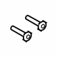 Ford -W719269-S437 Door Trim Panel Screw, Front Inner