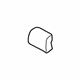 Ford KB3Z-21610A62-AA Headrest Cover, Front