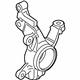 Ford AY1Z-3K185-A Knuckle, Front Passenger Side