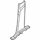 Ford DT1Z-6124346-BC Lower Center Pillar Trim, Gray, Passenger Side