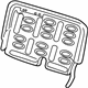 Ford 5L2Z-78613A38-AA Seat Back Frame, Rear Center Passenger Side