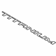 Ford FT4Z-5842528-G Nameplate, Rear