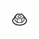 Ford -W712334-S440 Bracket Nut, Upper
