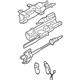 Ford 6W4Z-3C529-AA Steering Column