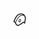 Ford DU5Z-96613B44-A Seat Back Frame Bushing, Rear