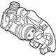 Ford 8M5Z-2552-L Caliper, Red, Rear Driver Side