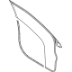 Ford ML3Z-1520530-B Door Weatherstrip, Front Outer Passenger Side