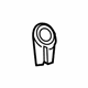 Ford EB5Z-1621999-AB Grommet, Rear