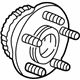 Ford G2MZ-1109-A Hub Assembly, Rear Passenger Side