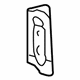 Ford 9L3Z-15250A06-A Striker Reinforcement, Passenger Side