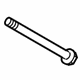 Ford -W715633-S439 Suspension Crossmember Mount Bolt, Front