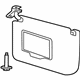 Ford GL3Z-1504104-AA Sunvisor, Gray, Passenger Side