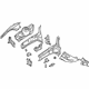 Ford BV6Z-16055-B Apron/Rail Assembly, Front Upper Driver Side